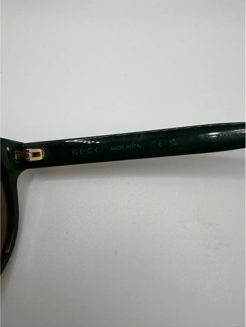 Gucci Round Oval Tortoise Brown Havana GG0271S 57-15-150 With Gucci Case